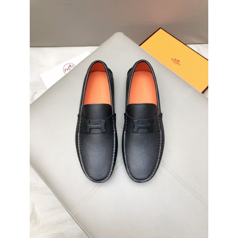 H**mes leather shoes